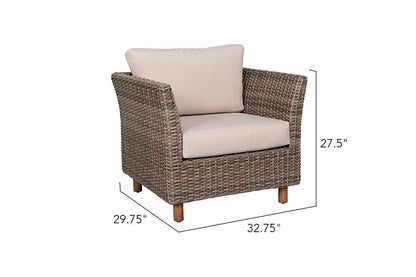 2 Orlando Wicker Stationary Chair