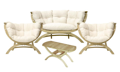 Amazonas Garden Lounge 4 Pcs. Set Siena