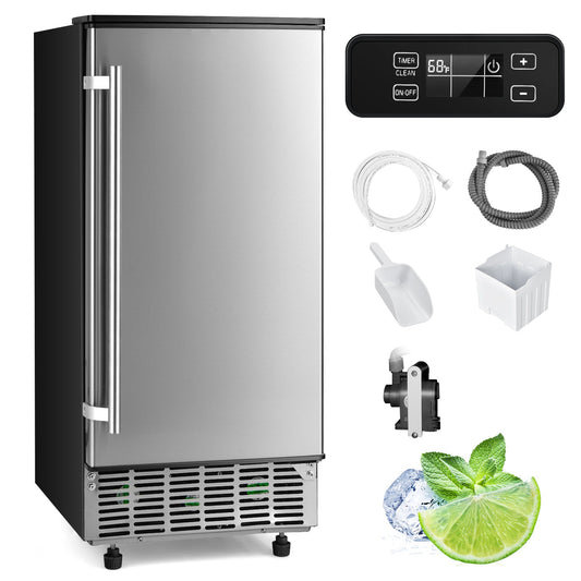 Freestanding or Built-In Undercounter Ice Maker