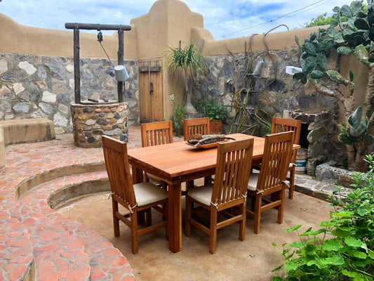 Solid Redwood or Douglas Fir Farmhouse Outdoor Dining Table
