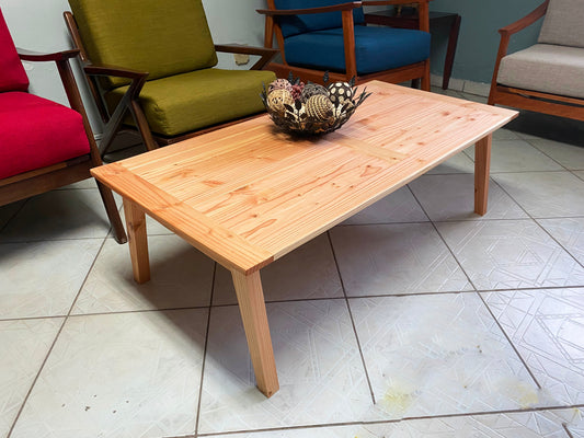 Solid Redwood or Douglas Fir Coffee Table