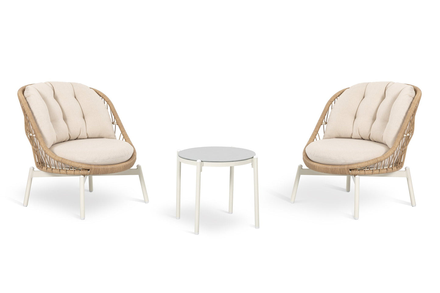 Nectar 2-Swivel Chair Living Room Set