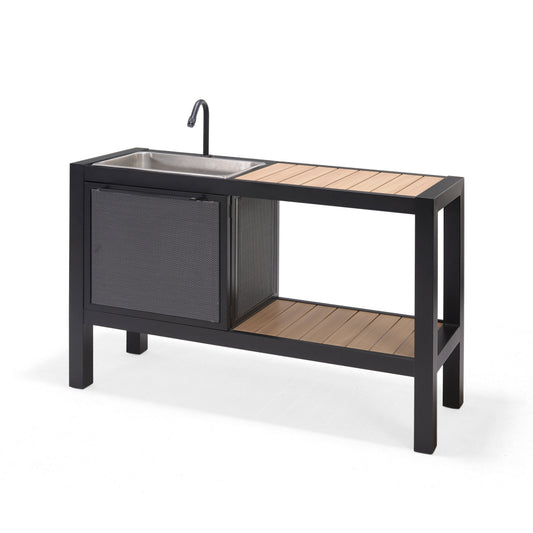 Aluminum Outdoor Kitchen Prep and Serving Station
