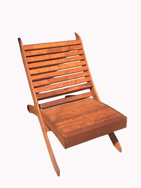 Solid Redwood or Douglas Fir Portable Outdoor Chair
