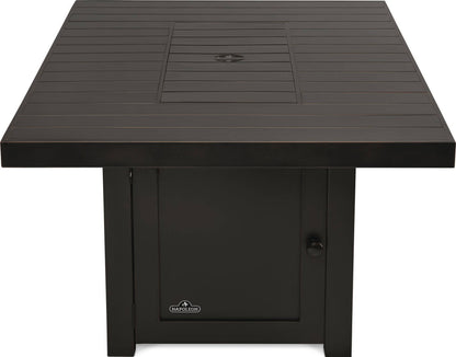 Patio Elegance Fire Table – St. Tropez Rectangle Patioflame Table